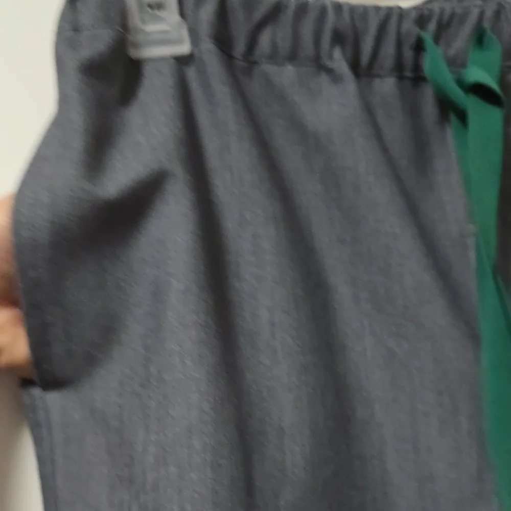 Figs Gray and Green Joggers with Relaxed Fit
